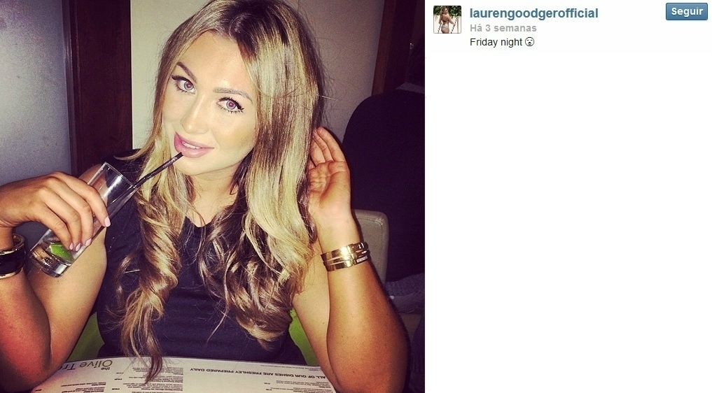 Lauren Goodger, affair de goleiro do Reading - Reprodução/Instagram