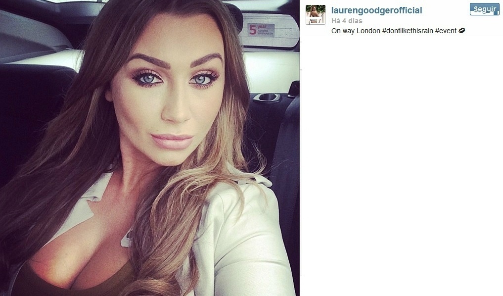 Lauren Goodger, affair de goleiro do Reading - Reprodução/Instagram