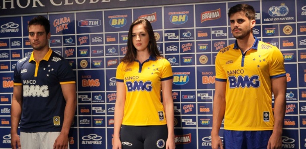 Cruzeiro lança camisa amarela para ser usada na Copa do Mundo - Washington Alves / Light Press
