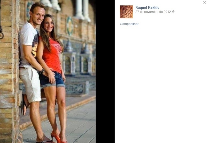 Raquel Mauri, mulher de Iván Rakitic - Reprodução/Facebook