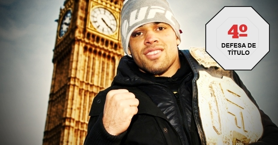 O combate contra TJ Dillashaw será a quarta defesa de cinturão de Barão no UFC. As duas primeiras foram pelo título interino e esta será a segunda como campeão indiscutível dos pesos galo. - Divulgação