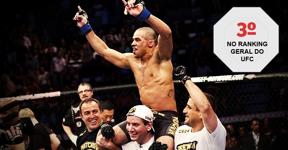 Uma vitória no sábado pode levar Barão ao topo do ranking peso por peso, ainda mais se ele voltar a nocautear ou finalizar. O potiguar está atrás apenas de Jon Jones, líder da lista, e do companheiro de treinos José Aldo. - Nick Laham/Zuffa LLC via Getty Images