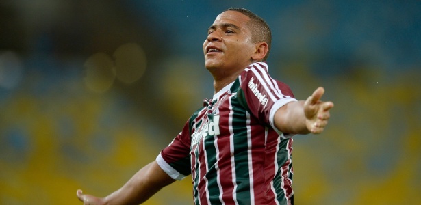 Walter marcou seu último gol pelo Fluminense em maio do ano passado, contra o São Paulo - Alexandre Loureiro/Getty Images