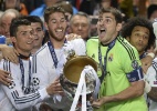 Casillas minimiza falha e vê título da Liga maior do que a Copa do Mundo - AFP PHOTO/ FRANCK FIFE
