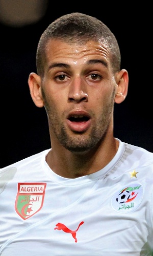 Islam Slimani, jogador da Argélia