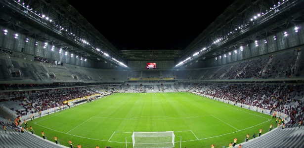 Arena da Baixada foi reformada para disputa da Copa do Mundo de 2014 - Stringer/Getty Images