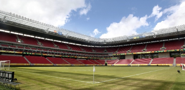 Camarote da Arena Pernambuco, em Recife, causou polêmica