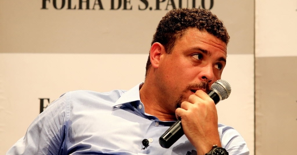 Ronaldo encarou a sabatina do jornal Folha de S. Paulo nesta quinta-feira (29.05.14)