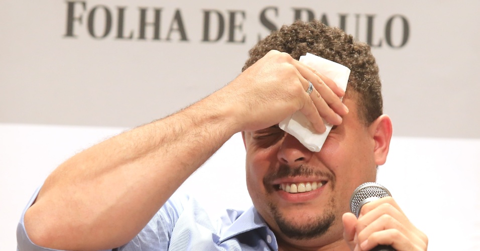 Ronaldo encarou a sabatina do jornal Folha de S. Paulo nesta quinta-feira (29.05.14)