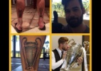 Sergio Ramos cumpre promessa e faz tatuagem da taça da Liga dos Campeões - Reprodução/Twitter