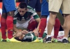 Mexicano se lesiona 1 minuto após fazer golaço e está fora da Copa - Xinhua/Omar Martínez/MEXSPORT