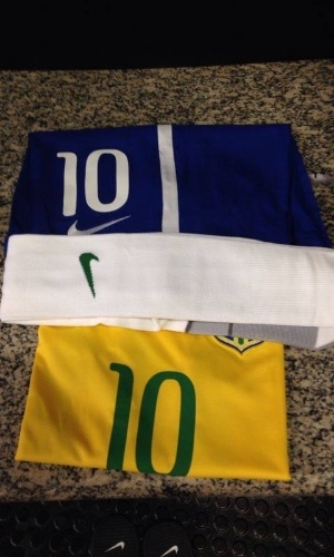Camisa 10, que será usada por Neymar