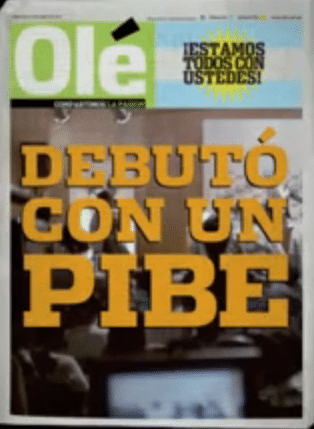 Jornal argentino faz piada sobre iniciação sexual de Pelé: 