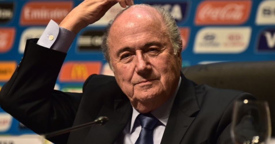 05.jun.2014 - Joseph Blatter mudou o discurso e agora se diz confiante na Copa no Brasil