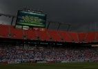 Inglaterra tropeça em Honduras em jogo interrompido por ameaça de raios - Wolfgang Rattay/Reuters