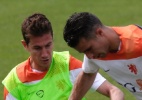 "Buzinaço" e calor abafam o treino da seleção holandesa na Gávea - REUTERS/Ricardo Moraes