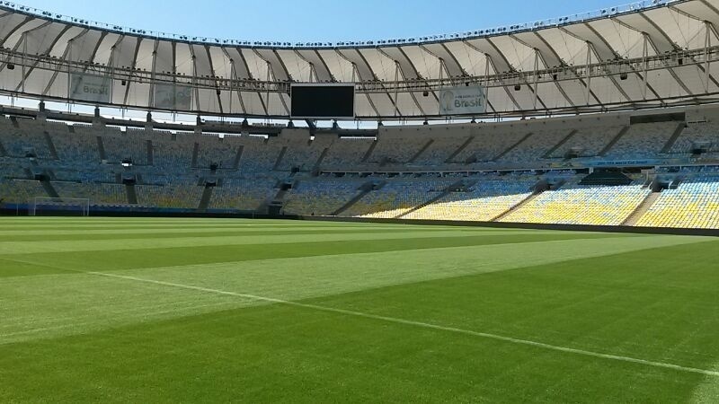 Gramado do Maracanã passou por reformas e interior do estádio ganha nova decoração