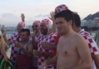 Torcida croata faz a festa em Copacabana - Fernando Duarte/UOL