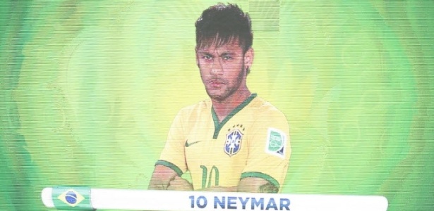 12.jun.2014 - Fifa usou vinheta de apresentação de jogadores igual à da Globo no Brasileirão