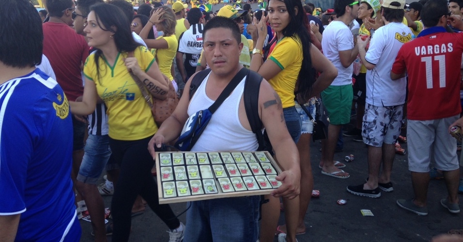 Ambulante atua na Fan Fest de Cuiabá