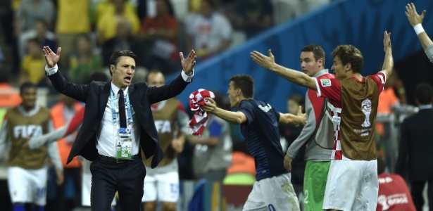 Técnico croata, Niko Kovac, reclamou da arbitragem após derrota para o Brasil