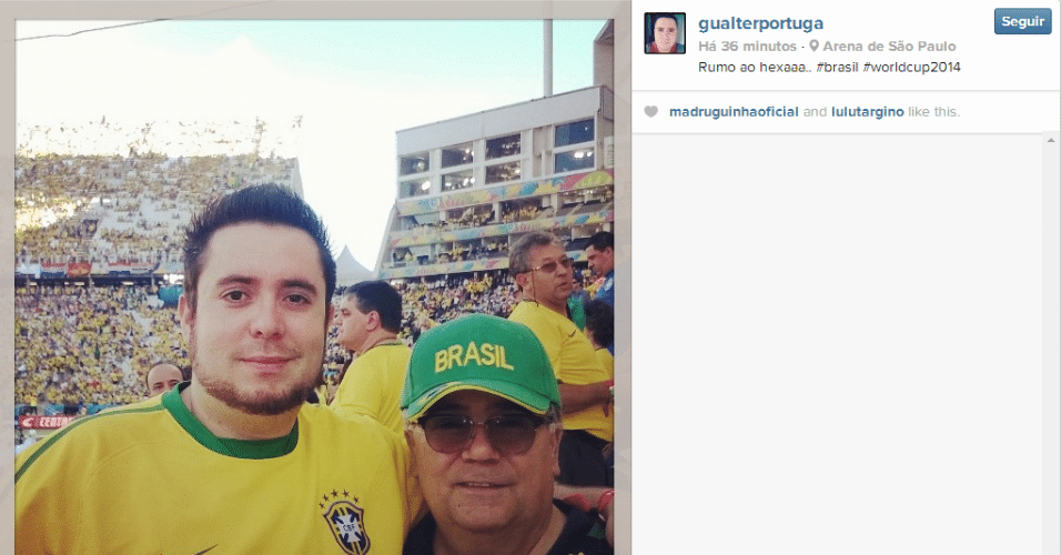 Torcedores de todas as idades lotam o Itaquerão para a abertura da Copa. Mande sua foto no Itaquerão: use a hashtag #uolnacopa no Instagram ou Twitter. Você também pode enviar um WhatsApp para (11) 94288.3664