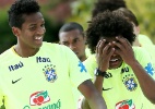 Seleção brasileira mostra força durante execução do Hino Nacional Brasileiro - Adam Pretty/Getty Images
