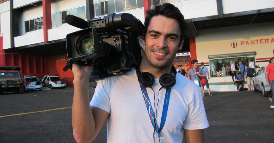 Renato Guerra, 29 anos, é português e trabalha como cinegrafista para um canal francês