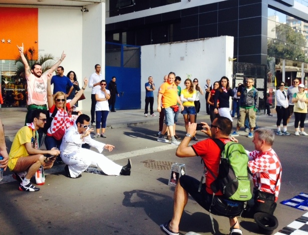 Torcida curte clima de Copa em São Paulo