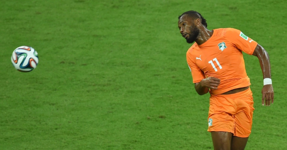 Drogba entrou no segundo tempo e mudou a partida da Costa do Marfim contra o Japão, na Arena Pernambuco