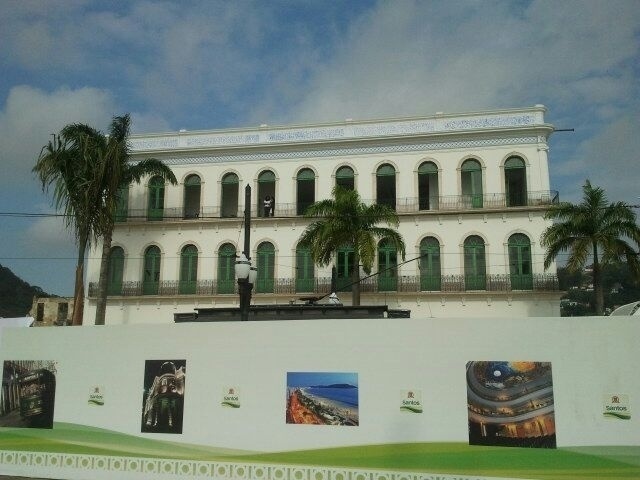 15.jun.2014 - Museu Pelé ficará localizado em um casarão do século 19 localizado no centro de Santos
