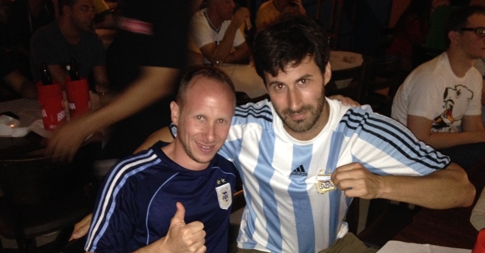 Torcedores da Argentina marcam presença para acompanhar estreia na Copa do Mundo