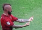 Portugal afirma que gesto de atleta era tático e não para ofender árbitro - Reprodução/Twitter