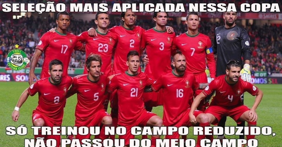 Goleado, Portugal virou alvo dos internautas nas montagens e memes da Copa