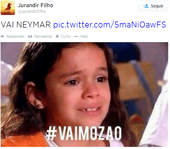 Bruna Marquezine na torcida por Neymar