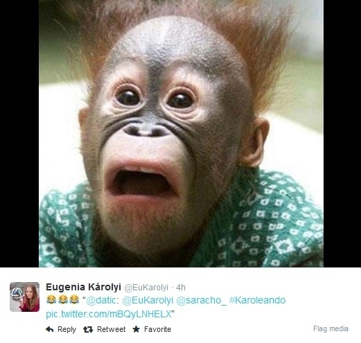 Eugenia Karolyi virou meme por sua cara de espanto durante o empate entre Brasil e México