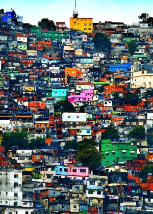 A favela da Rocinha é uma das maiores do Rio e foi ocupada pela polícia em 2012 - Richard Heathcote/Getty Images