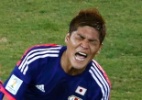Gol perdido faz atacante japonês pedir desculpas à torcida após empate - REUTERS/Carlos Barria