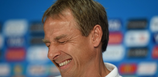 O técnico da seleção dos Estados Unidos, o alemão Jürgen Klinsmann