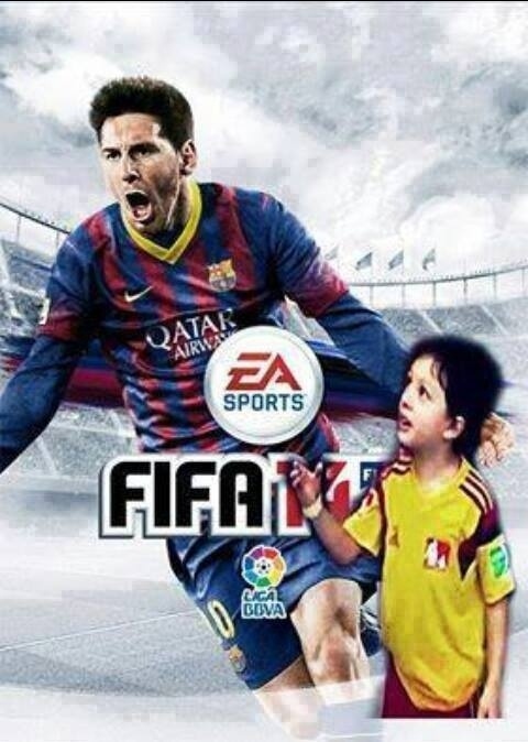 Messi ignora garoto. Até no videogame.