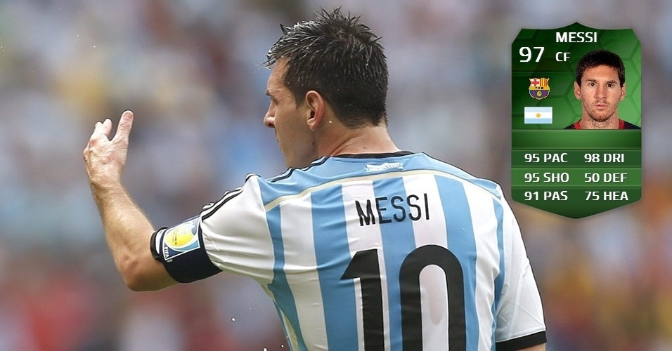 Argentina 3 x 2 Nigéria: Lionel Messi (94 para 97)