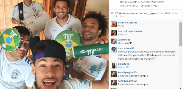 Neymar e Daniel Alves - Reprodução/Instagram - Reprodução/Instagram