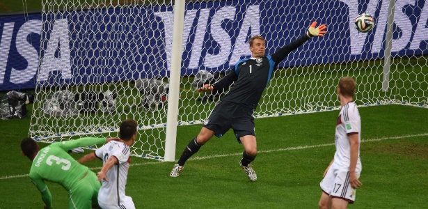 O goleiro Neuer (Alemanha) na Copa 2014