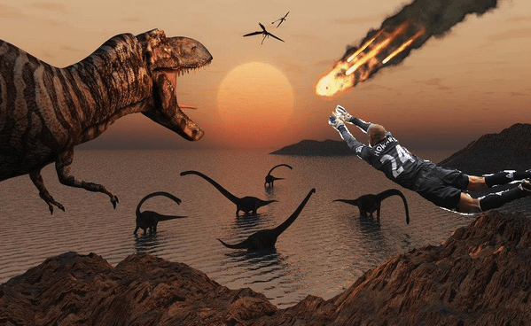 Howard salvaria até os dinossauros com suas defesas