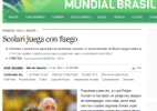 Espanhóis chamam Felipão de demagogo e populista: "Está brincando com fogo" - Reprodução