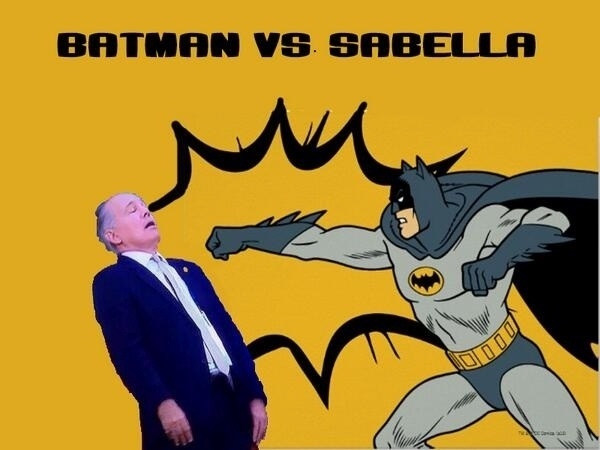 No duelo contra o Batman, Sabella levou a pior