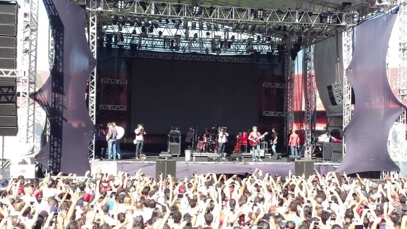 Apresentação de Kaká no São Paulo tem show musical do Ultraje a Rigor - Bruno Thadeu/UOL