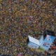 Multidão na Fan Fest do Rio de Janeiro para acompanhar a transmissão de Brasil e Alemanha - Tasso Marcelo/AFP Photo