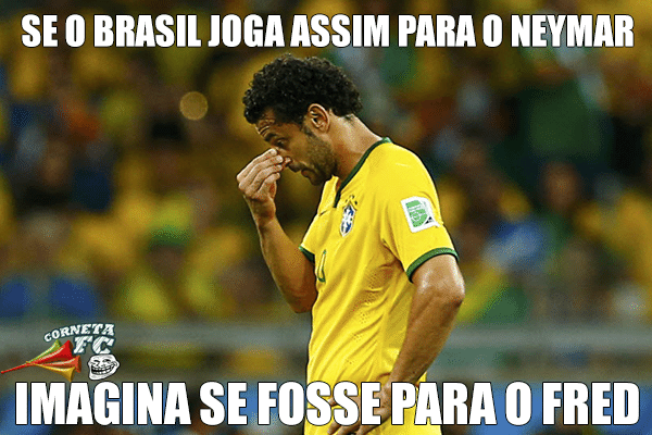 Se o Brasil joga assim para o Neymar, imagina para o Fred