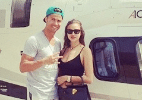 Enquanto Messi treina para a final, CR7 passeia de helicóptero com a mulher - Reprodução/Instagram